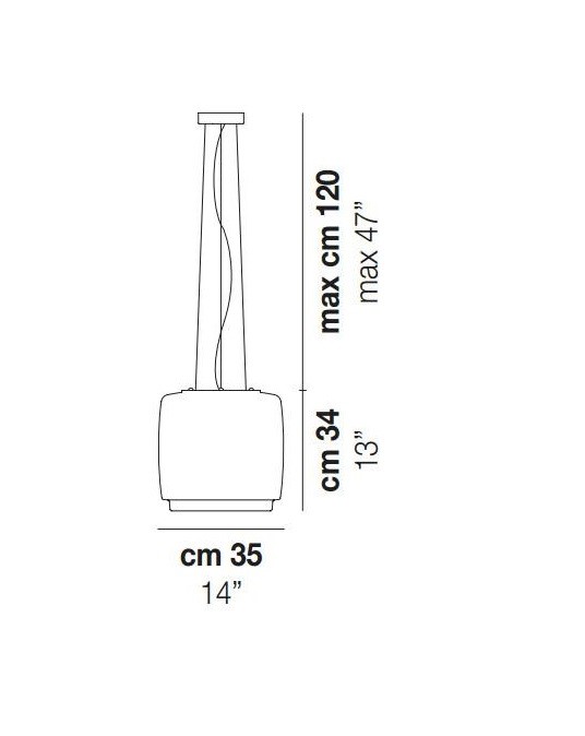 Vistosi BOT SP 35 подвесной 102901 - Вид №3