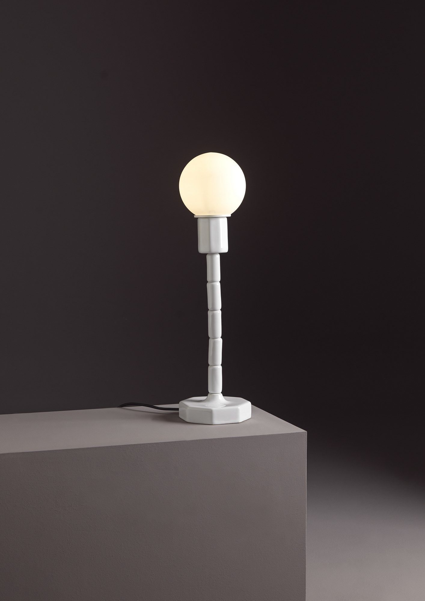 Керамическая светодиодная настольная лампа Ceramica Flaminia макияж ARCH-00140860 - Вид №23