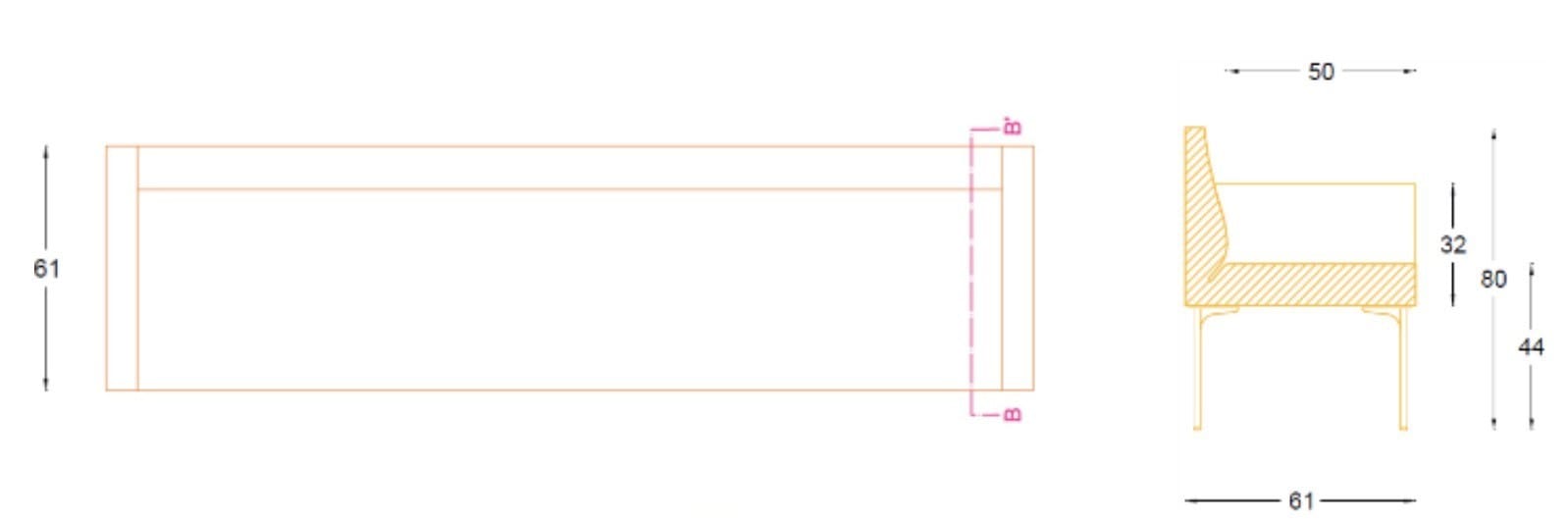 3-местный тканевый диван SITIA Laguna ARCH-00093159 - Вид №6