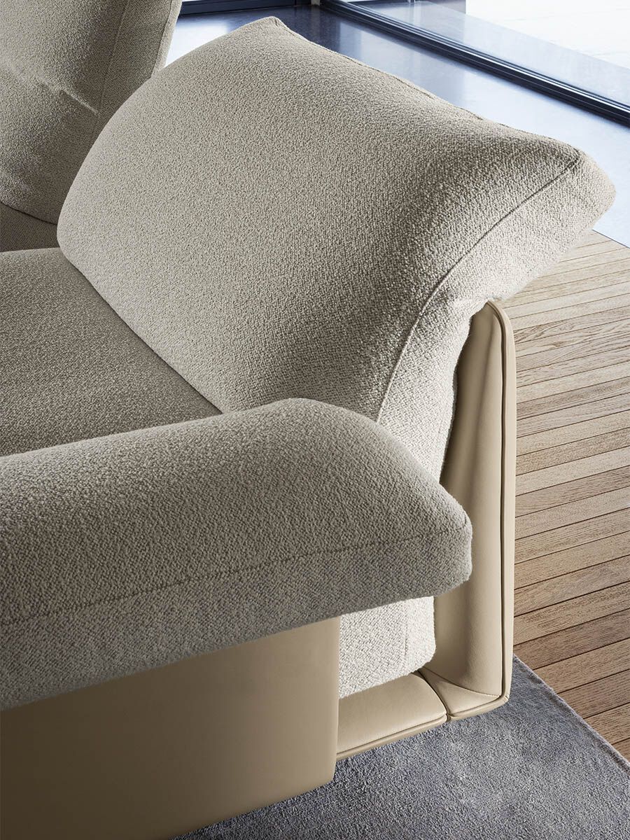 Кожаный модульный диван Poltrona Frau коллекция - диваны и кресла ARCH-00076677 - Вид №31