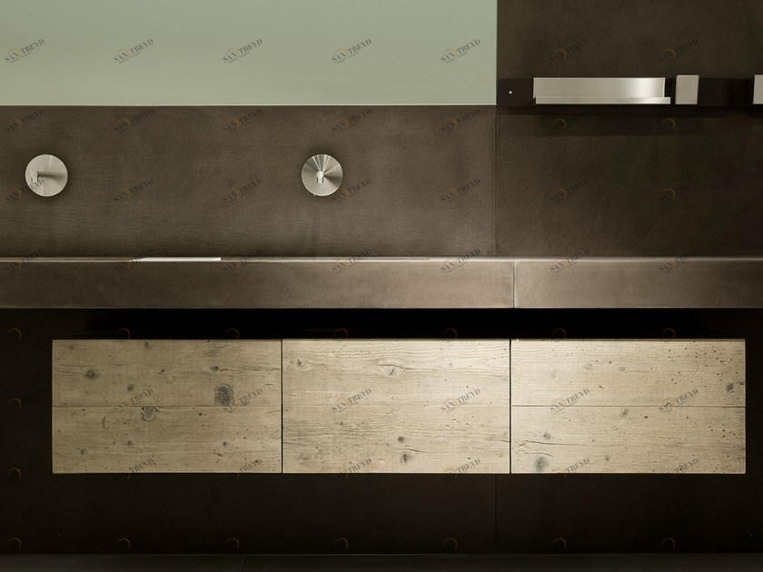 Moab80 Двойной деревянный туалетный столик с ящиками и зеркалом Door sun-id-1465880