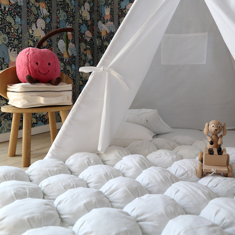 Вигвам Simple White с окном, карманом и флажками VAMVIGVAM SIMPLE WHITE 281920 Белый Santreyd  - Вид №2