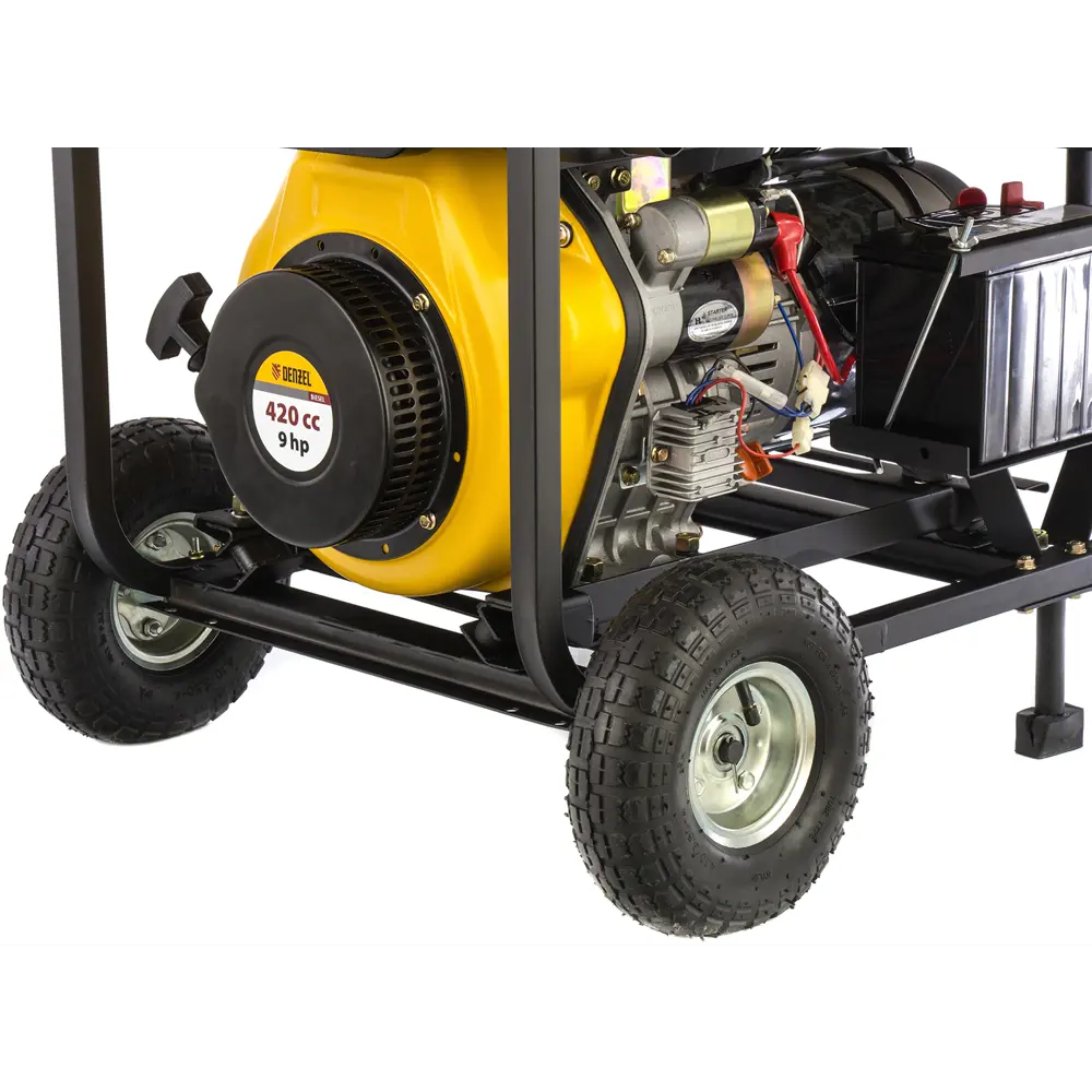 Генератор дизельный Denzel DD6300Е, 5 кВт STLM-2050262 - Вид №6