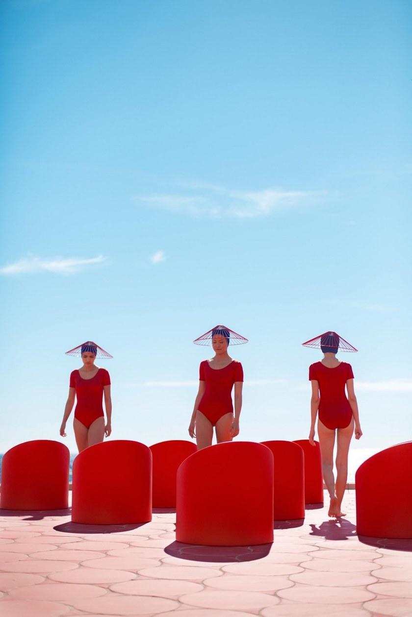 Diabla Круглый садовый столик из полиэтилена Lipstick sun-id-1508418 - Вид №7