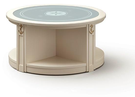 Caroti Низкий круглый журнальный столик sun-id-1485365 - Вид №3