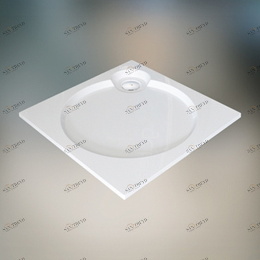 Душевой поддон 100X100X2 СМ Q-БЕЛЫЙ GUTEWETTER Shower trays 100X100X2СМQБЕЛЫЙ