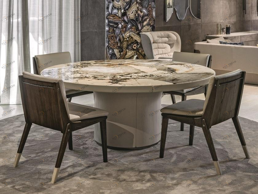 Longhi Круглый стол с ленивой сьюзан Loveluxe 2019 – rhythm collection sun-id-1435685