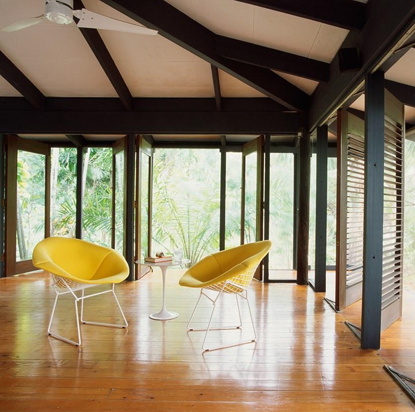 KNOLL Кресло с тканевой обивкой Bertoia sun-id-1410240 - Вид №6