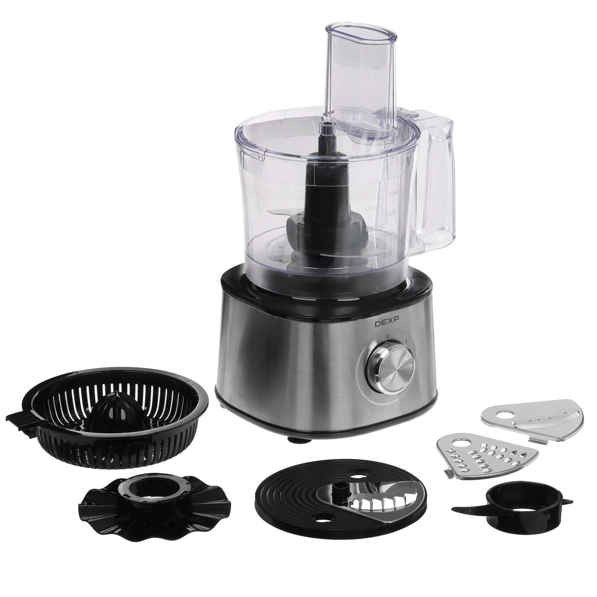 9176182 Кухонный комбайн DEXP DFP1000 серебристый STDN-0026779