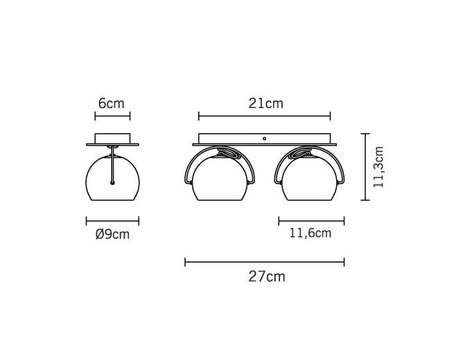 Регулируемый настенный светильник Fabbian Beluga White ARCH-00034551 - Вид №4