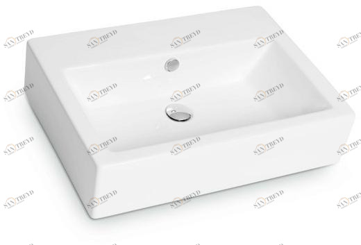 66344 Подвесная раковина настенная овальная Newform Lavabi белая