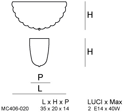 Siru Потолочный светильник из муранского стекла  Mc 406-020  - Вид №2