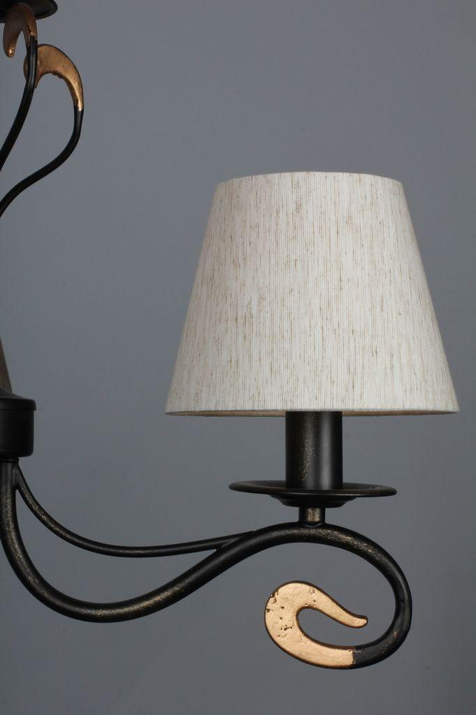 Подвесная люстра Omnilux OML-34903-03 OMNILUX ДИЗАЙНЕРСКИЕ 184638 Бежевый  - Вид №2