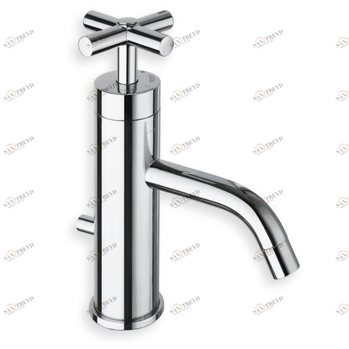 CRIEV221 Смеситель для раковины REGULAR прогрессивный со сливным клапаном 1 "1/4 Cristina Rubinetterie 