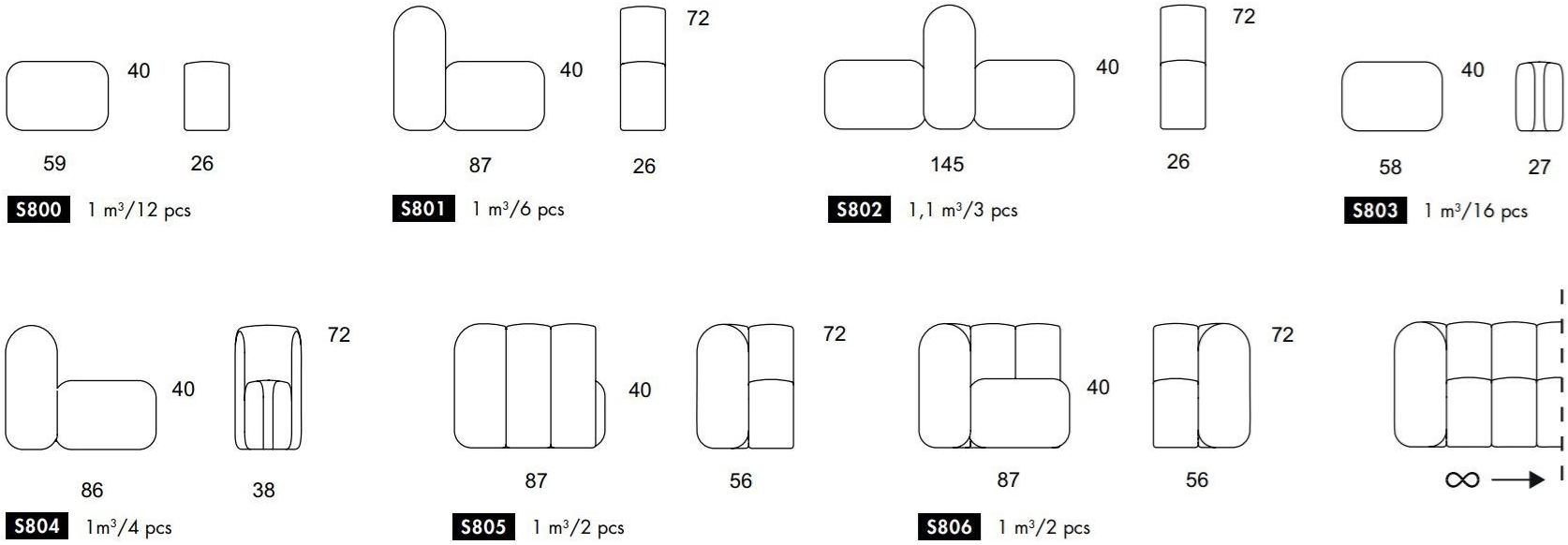Blå Station Кресло из ткани с подлокотниками Bob Bla Station sun-id-1364809 - Вид №1