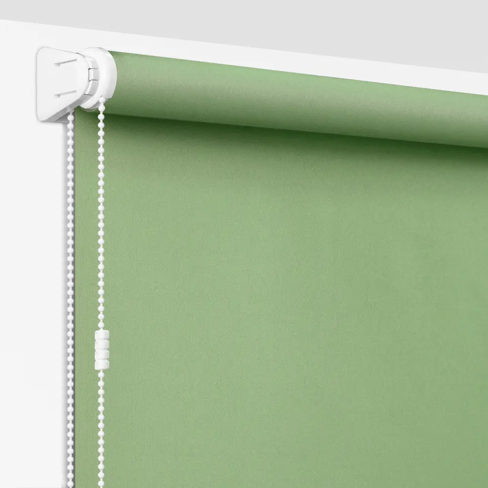 Штора рулонная Stars 55x160 см зеленая GARDEN STLM-2177692 - Вид №2