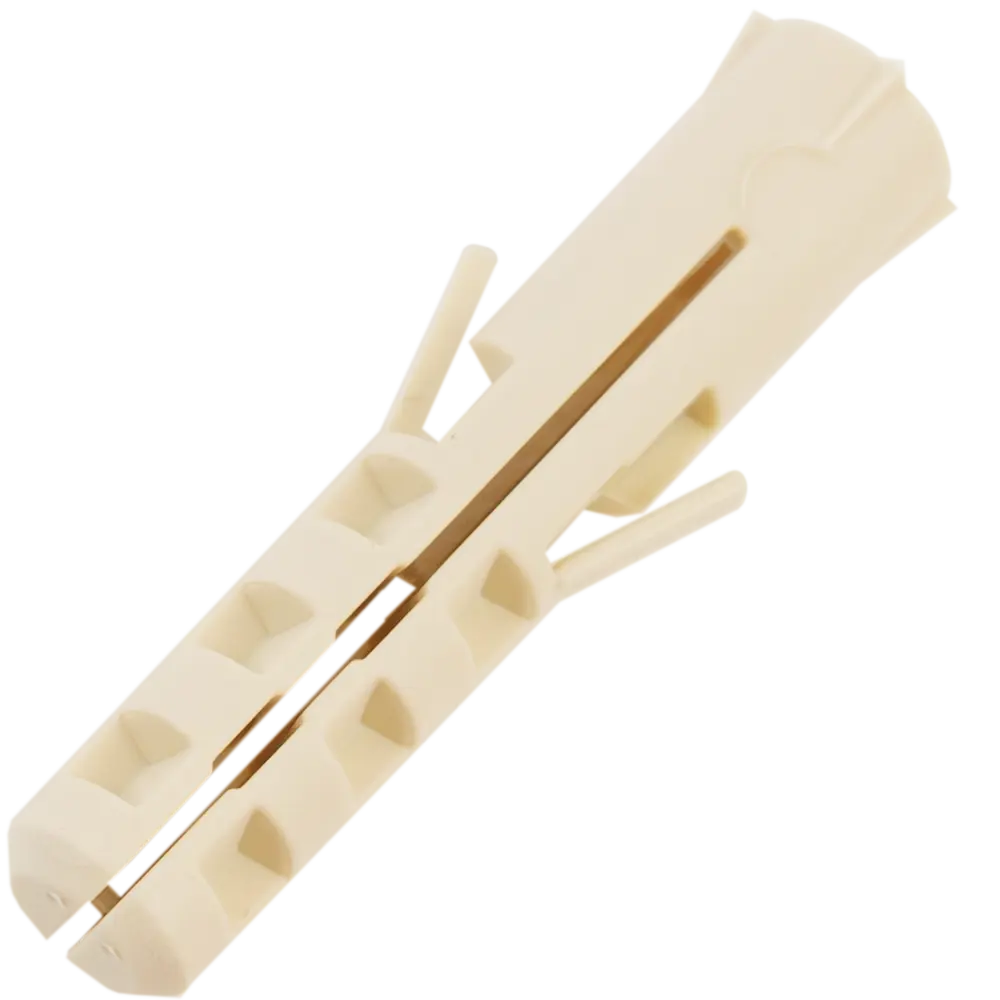 Дюбель для полнотелых материалов PND-8 8x40 мм нейлон цвет бежевый 250 шт ЕВРОПАРТНЕР STLM-2015727 - Вид №1