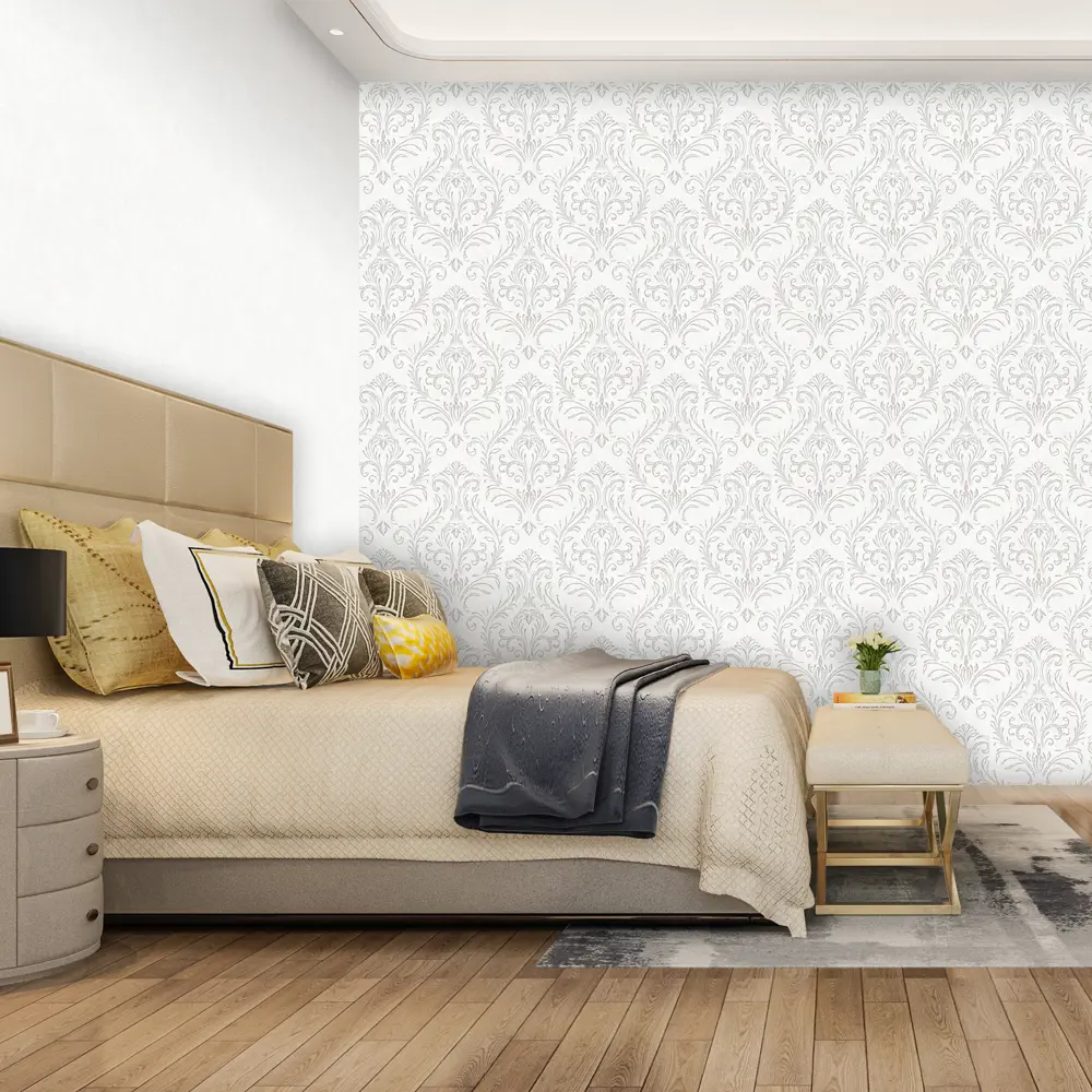 Обои флизелиновые Startdeco Мадина светло-серые 1.06 м МП283271 STLM-2042007 - Вид №3