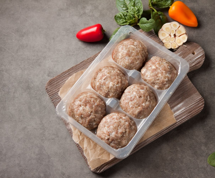 8113 Ёжики из свинины и говядины (охлажденные) Вкусляндия  - Вид №2