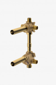 GUTH73 Универсальный термостатический клапан 1/2 "со встроенным трехходовым переключателем и запорным клапаном Waterworks