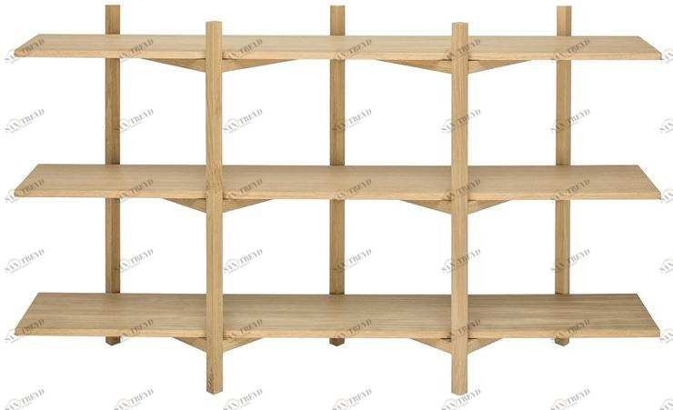 Hem Открытый книжный шкаф из массива дерева  14142, 20087 