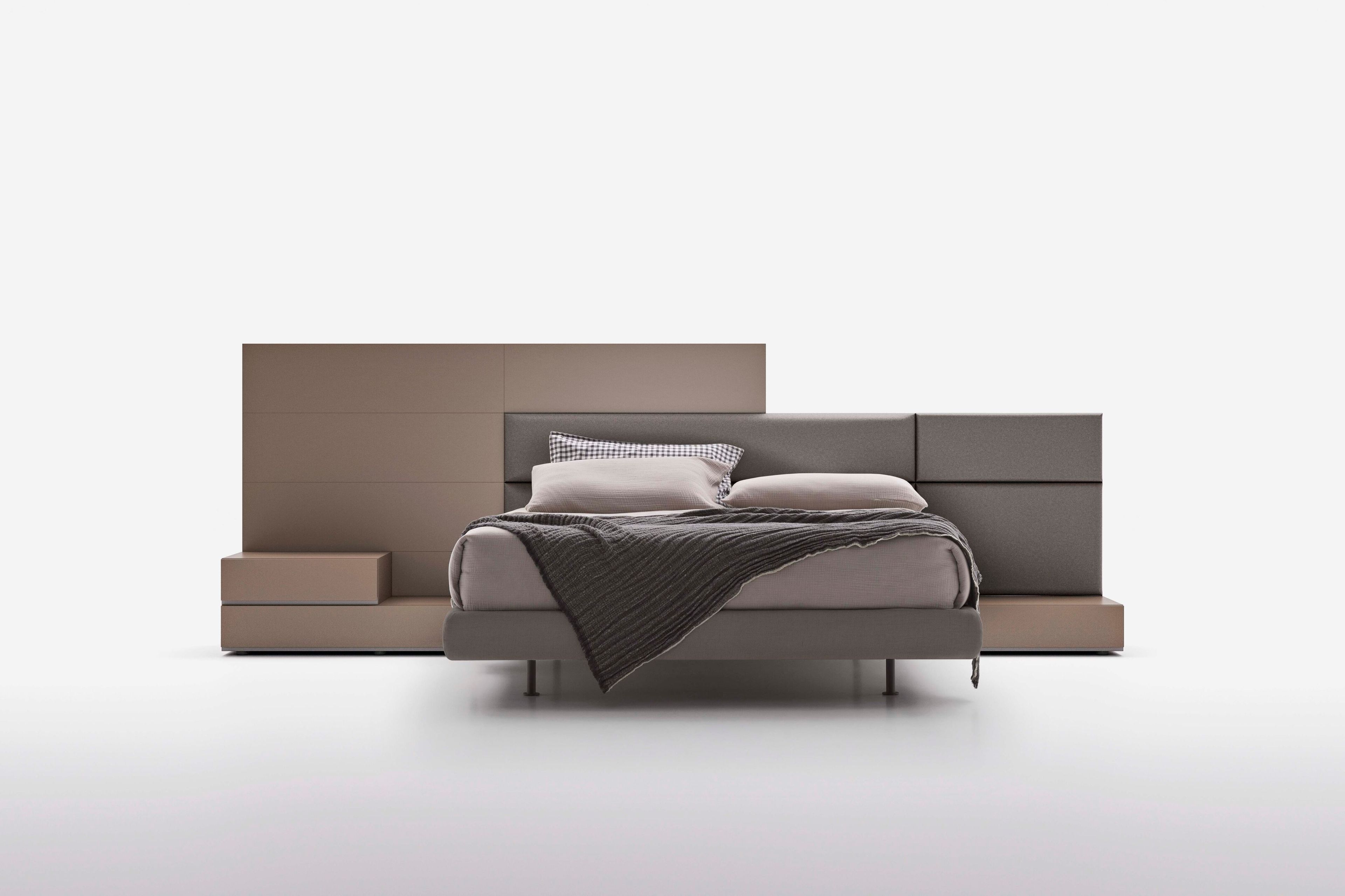 Высокое изголовье для двуспальной кровати со встроенными тумбочками Alf DaFrè SUITE SYSTEM 2 ARCH-00143538 - Вид №45