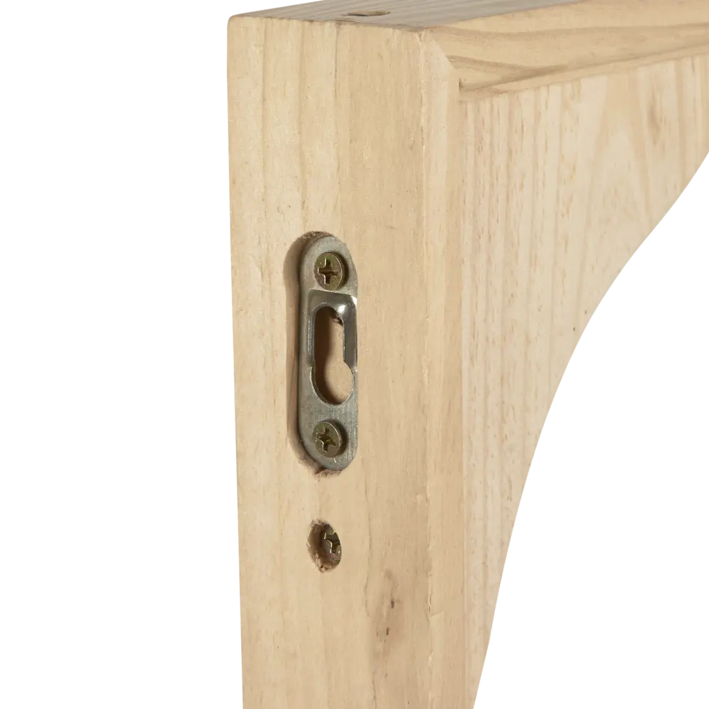 Кронштейн деревянный №18 20х20 см нагрузка до 30 кг, сосна 10289784 STLM-2140407 LARVIJ  - Вид №1