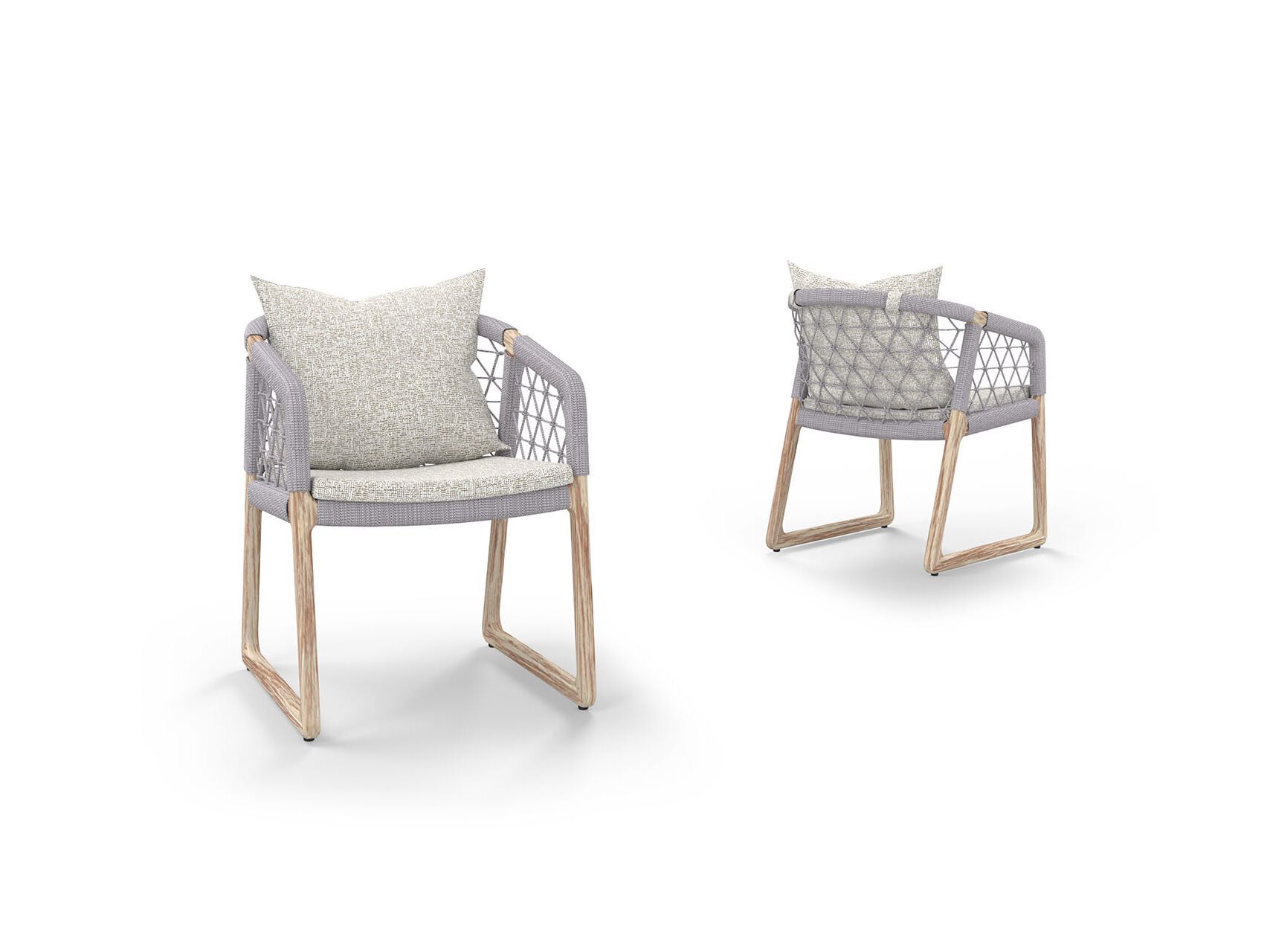 Садовый стул с подлокотниками MAMAGREEN Labuan ARCH-00133565 - Вид №2