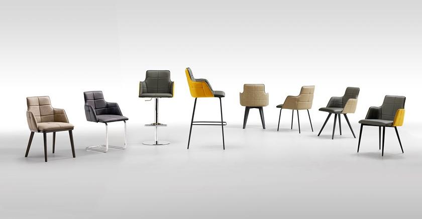 Natisa Мягкий табурет с регулируемой высотой Iris p sun-id-1516519 - Вид №1