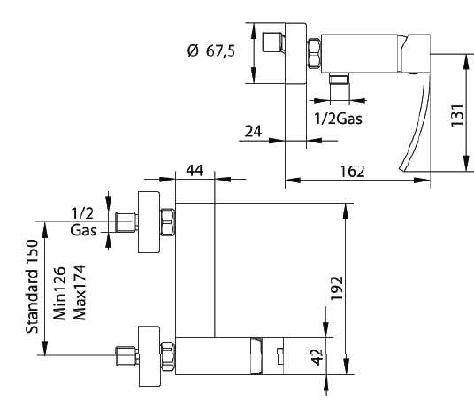7783200000SF Смеситель Bandini Seta Santreyd - Вид №1