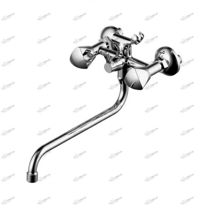 SARSBLCM10 Milardo Sardinia Смеситель для ванны с длинным изливом Sardinia Россия