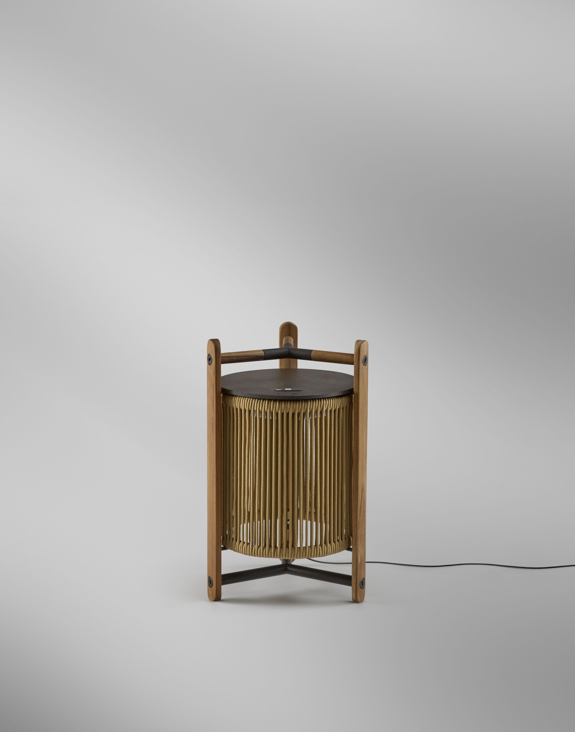 Деревянная светодиодная настольная лампа Bover Kando ARCH-00148361 - Вид №11