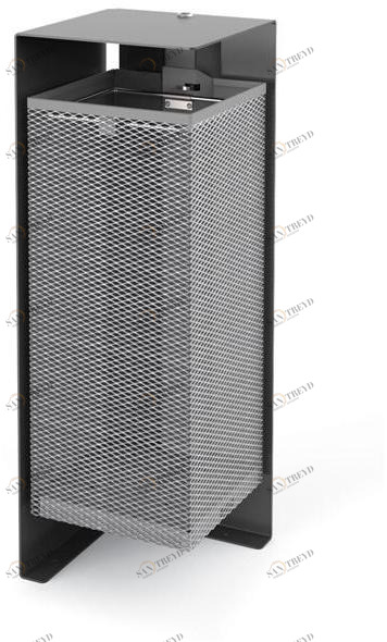 City Design Контейнер для мусора из оцинкованной стали с крышкой sun-id-1401608