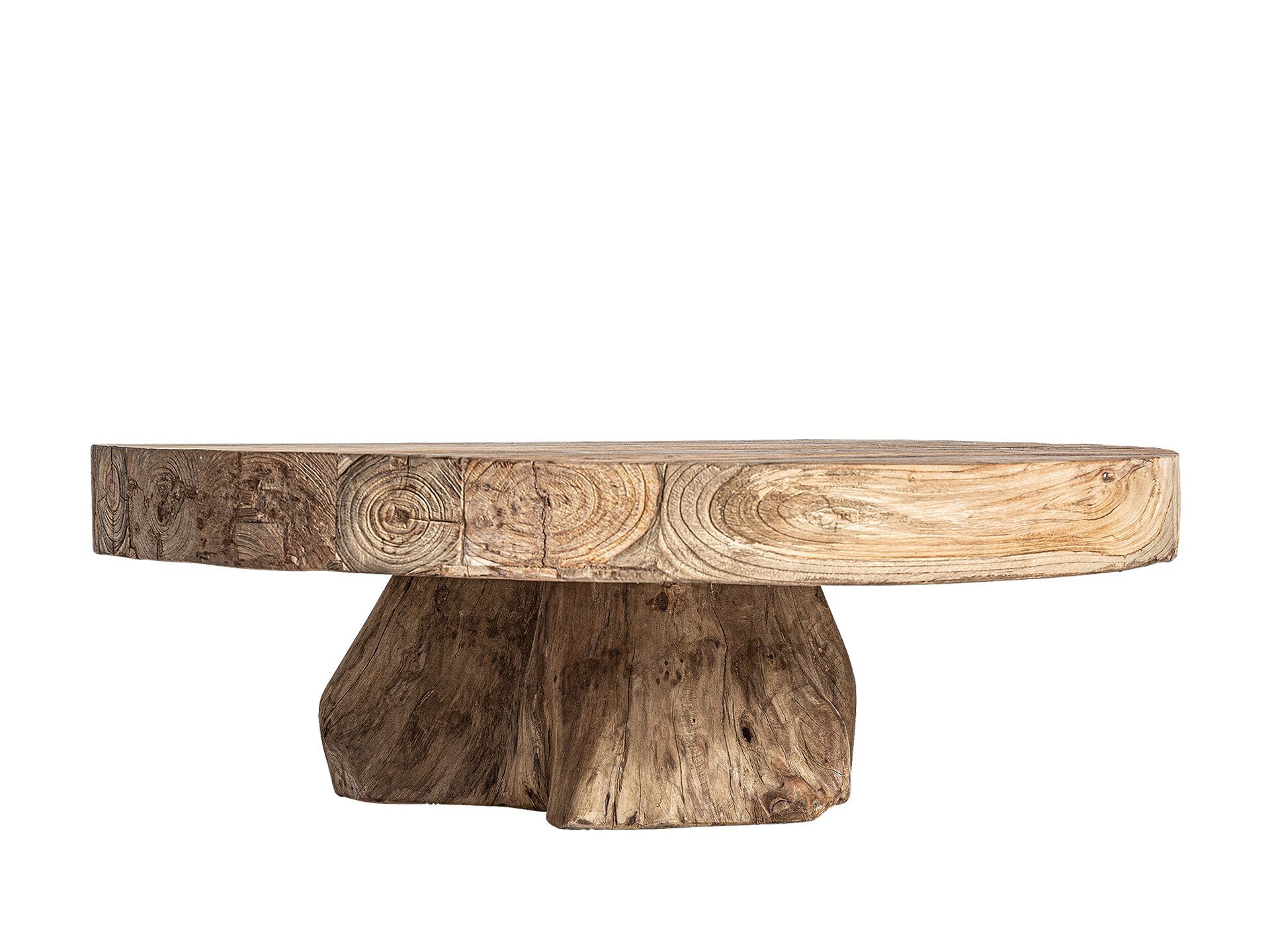 Круглый журнальный столик из массива дерева Vical Home Nysted ARCH-00122298 - Вид №1