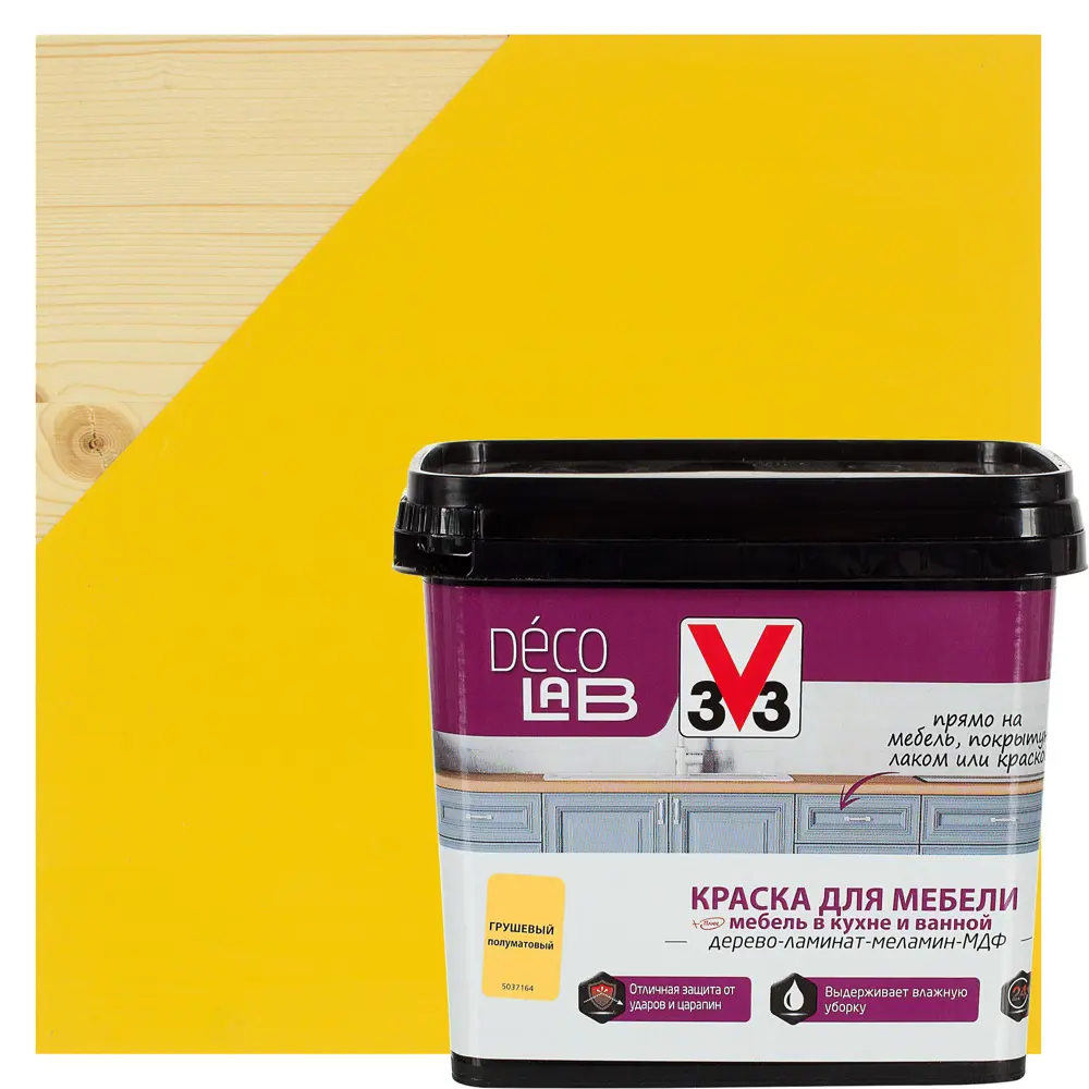 Краска для мебели V33 Decolab цвет грушевый 0.75 л STLM-2008809