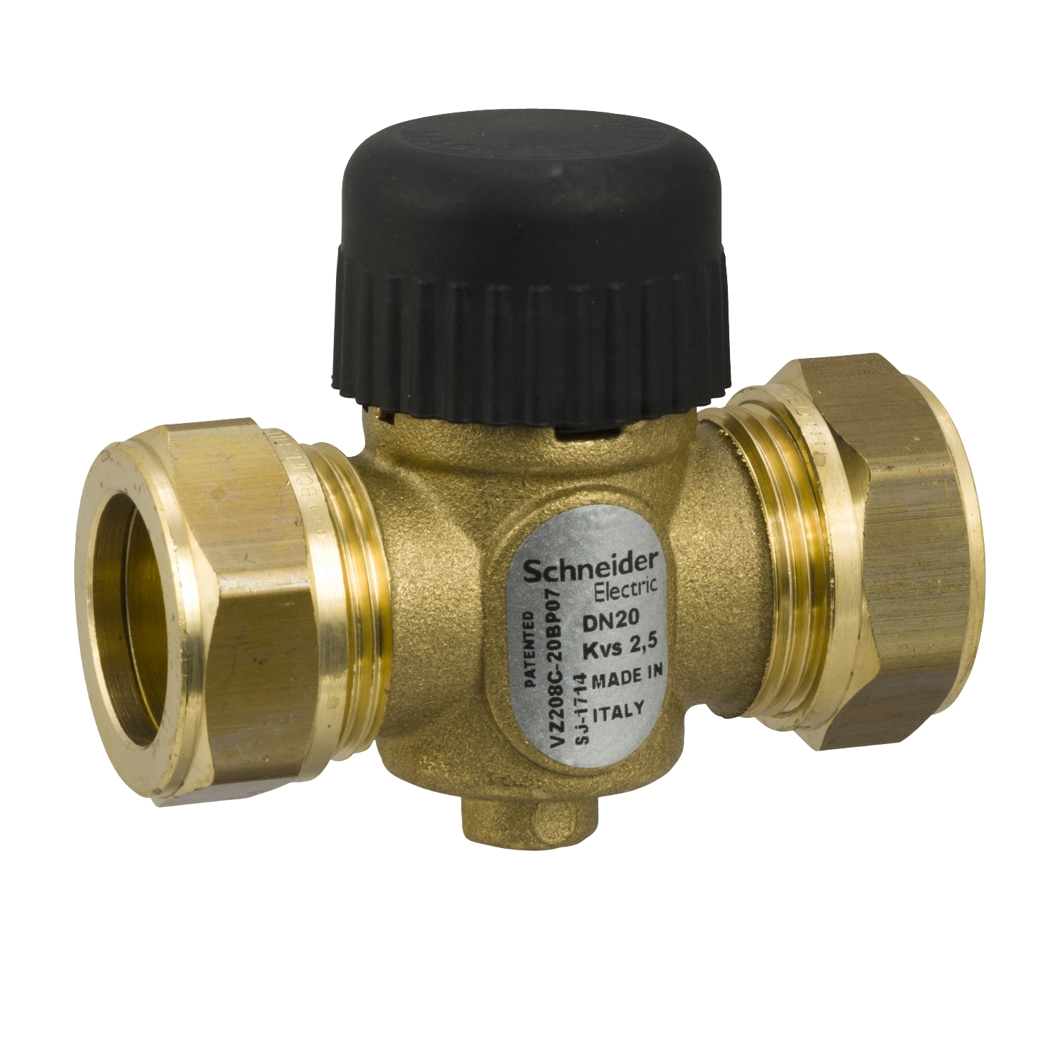 VZ208C-20BP07 Клапан зональный 2-ходовой VZ208C-20BP 2,5E Schneider Electric 