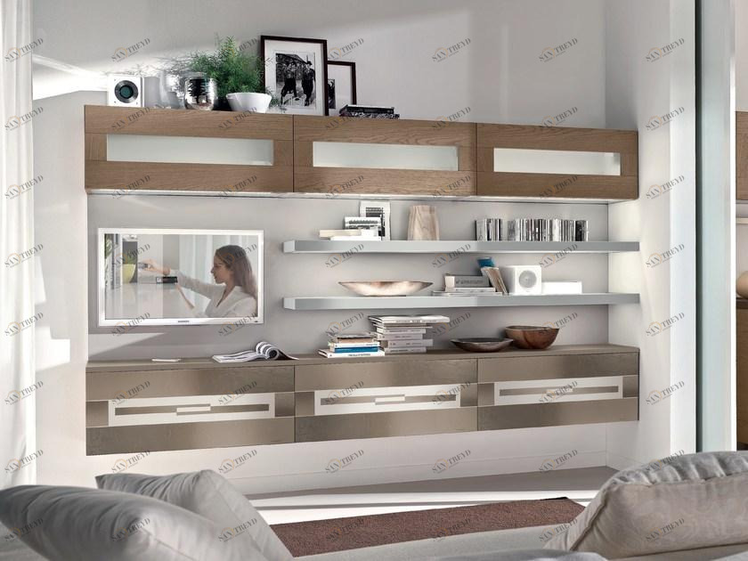 Cucine Lube Настенный ящик для хранения из дерева Gallery 01