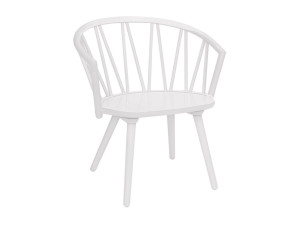 Березовое кресло с подлокотниками