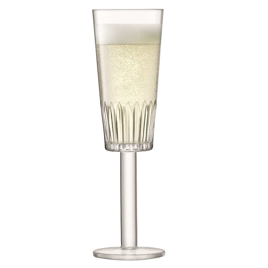 Набор из 4 бокалов-флейт для шампанского Tatra 250 мл LSA International G140509194 - Вид №7