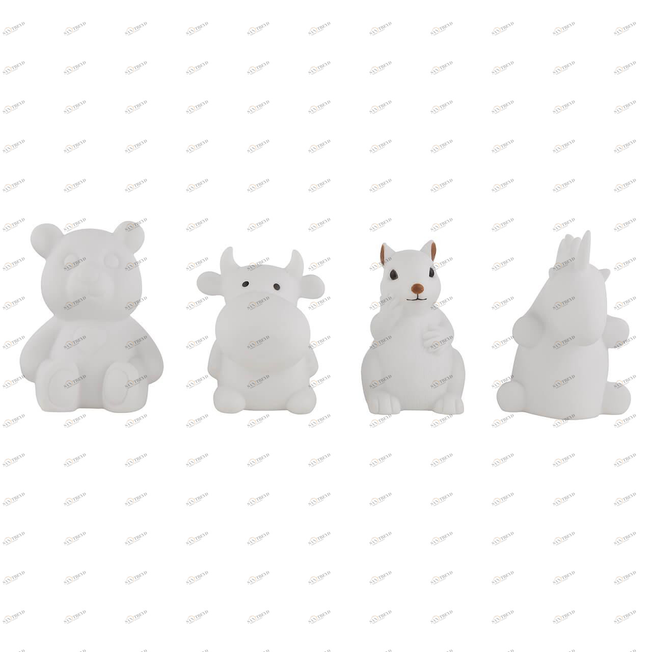 Детская настольная лампа Kraka GLOBO  326385 Белый Ceramica Globo 