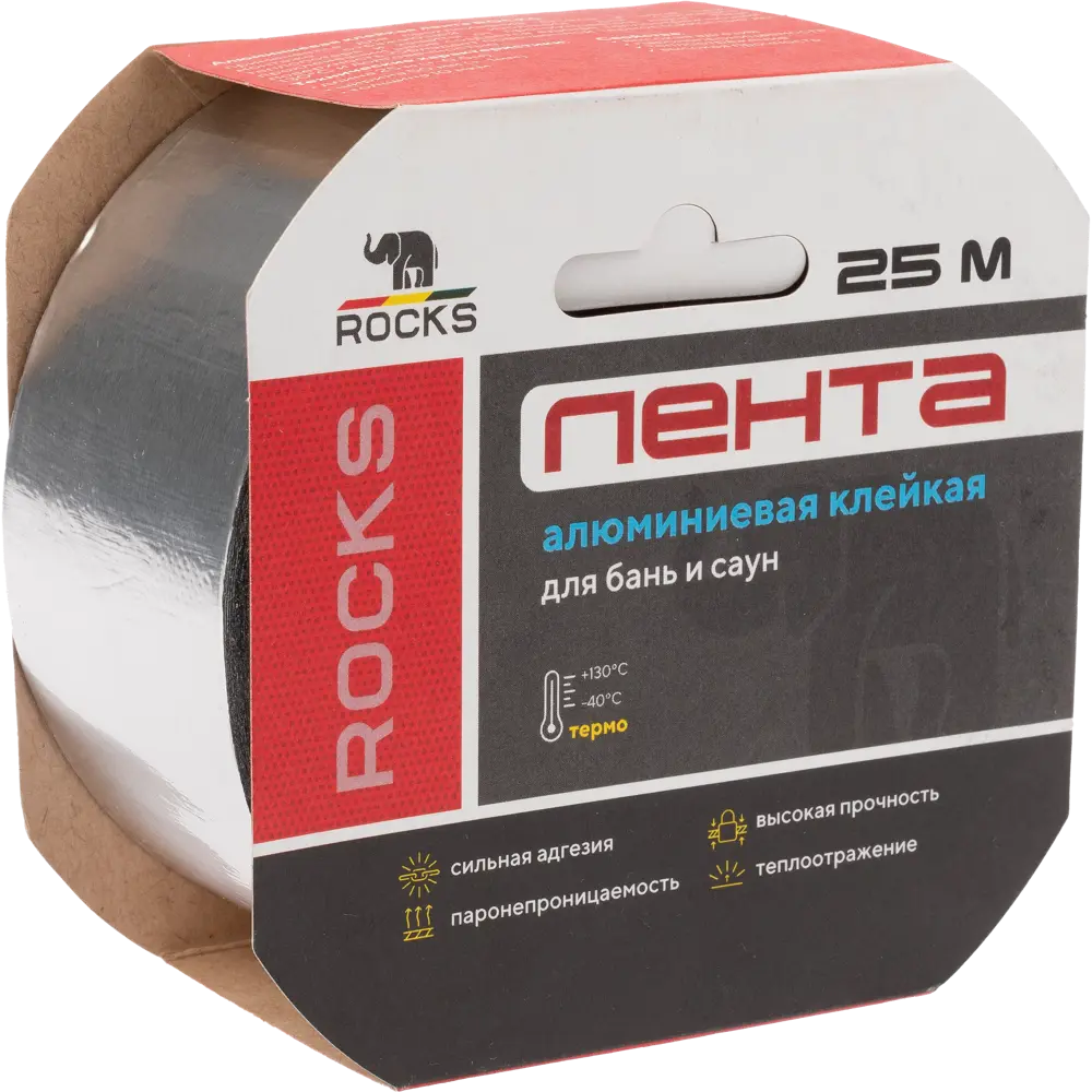 Термостойкая алюминиевая лента Rocks для изоляции и герметизации 84957688