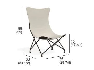 Ткань сад стул RODA Lawrence ARCH-00001873 - Вид №7