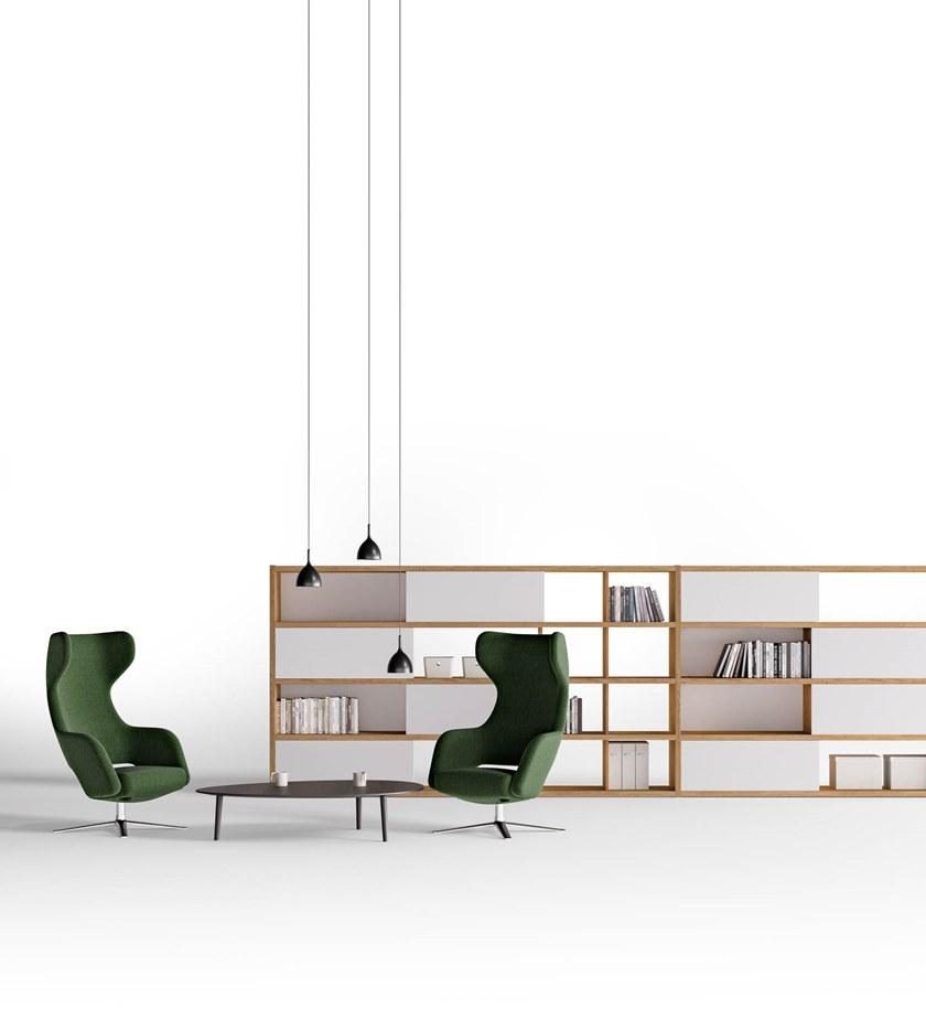 Sinetica Вращающееся кресло из ткани с 4 спицами и подлокотниками Captain sun-id-1437901 - Вид №2