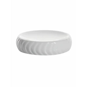 Мыльница Аквалиния Меллоу керамика цвет белый