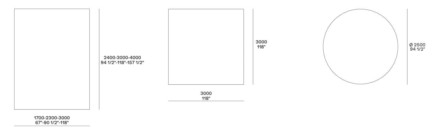 Ковер ручной работы из ткани Poliform PLAIN ARCH-00132998 - Вид №2