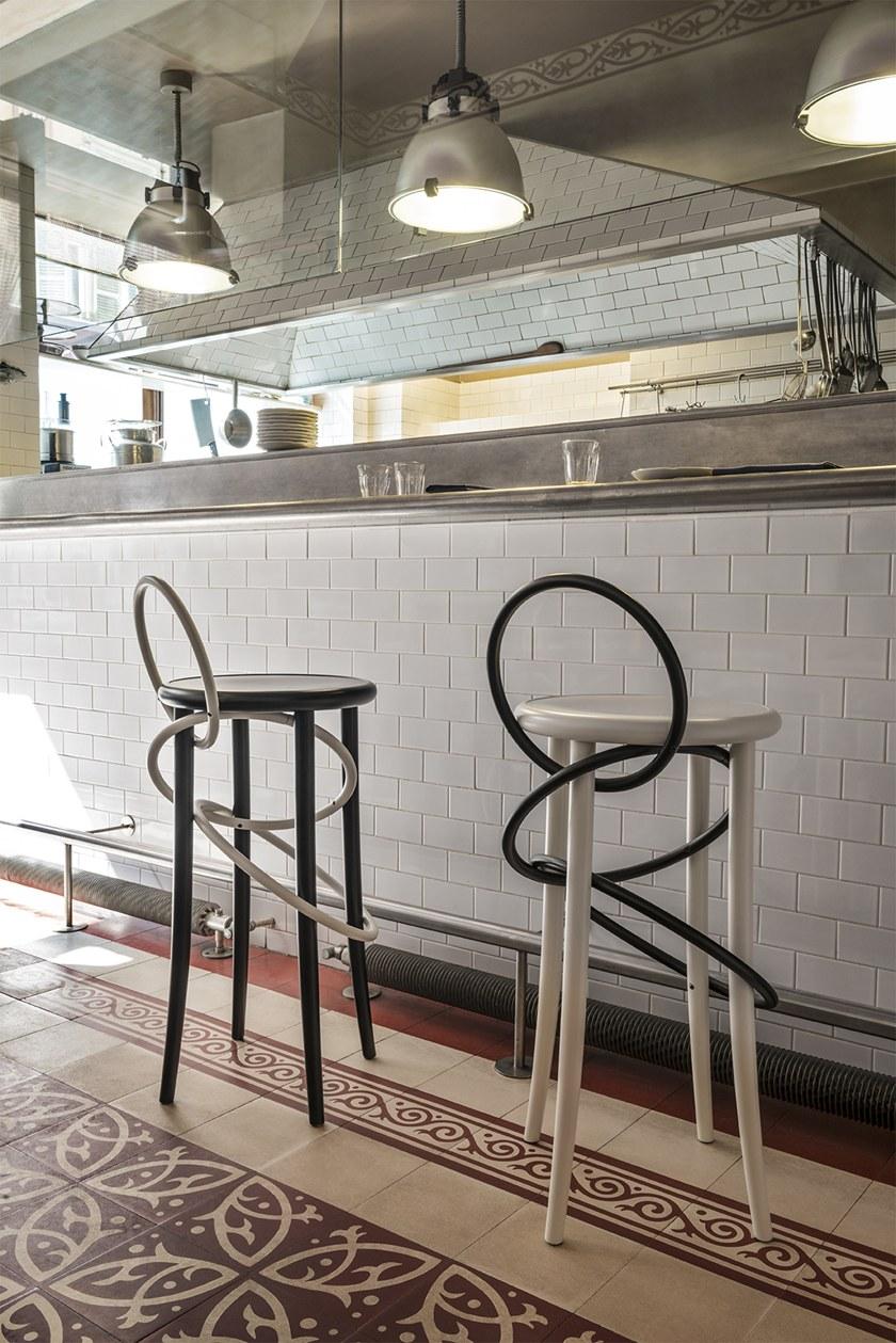 Wiener GTV Design Барный стул высокий деревянный sun-id-1390040 - Вид №4