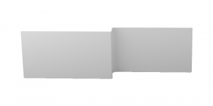 У73605 Панель "LINEA" 165 L 1 Marka 