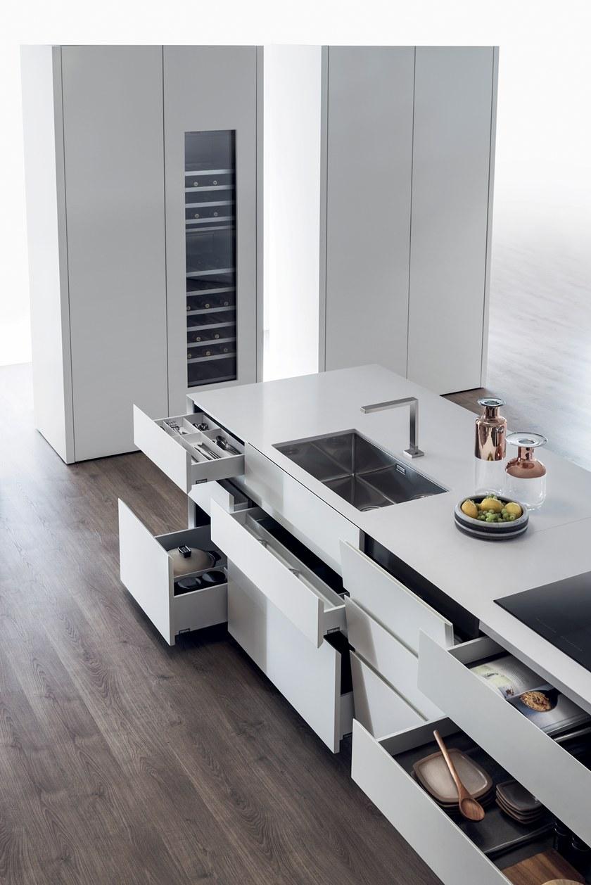 TM Italia Cucine Лакированная кухня с островом T30 sun-id-1431925 - Вид №5