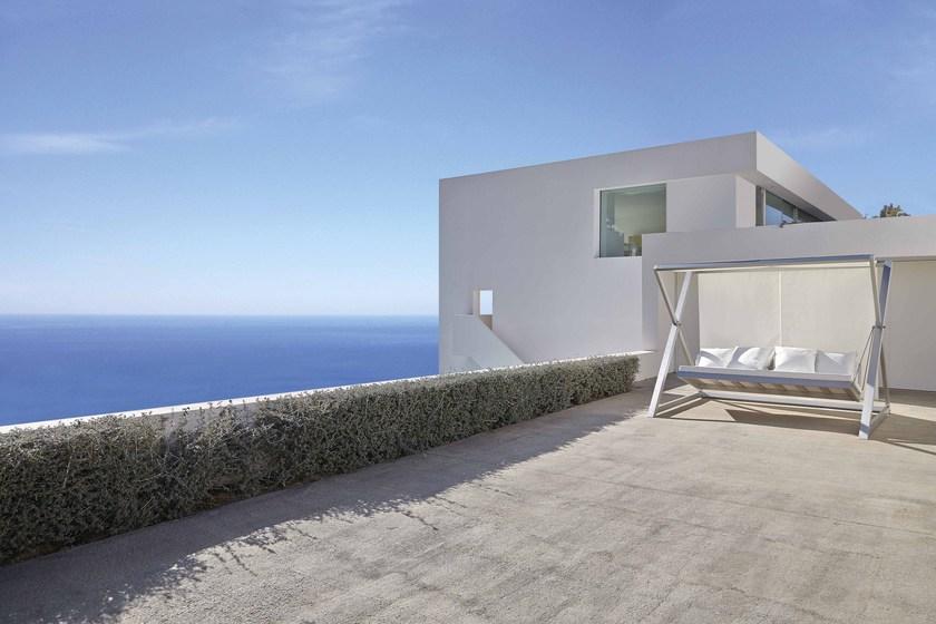 GANDIABLASCO 3-х местное алюминиевое кресло-качалка Nao-nao sun-id-1516414 - Вид №2