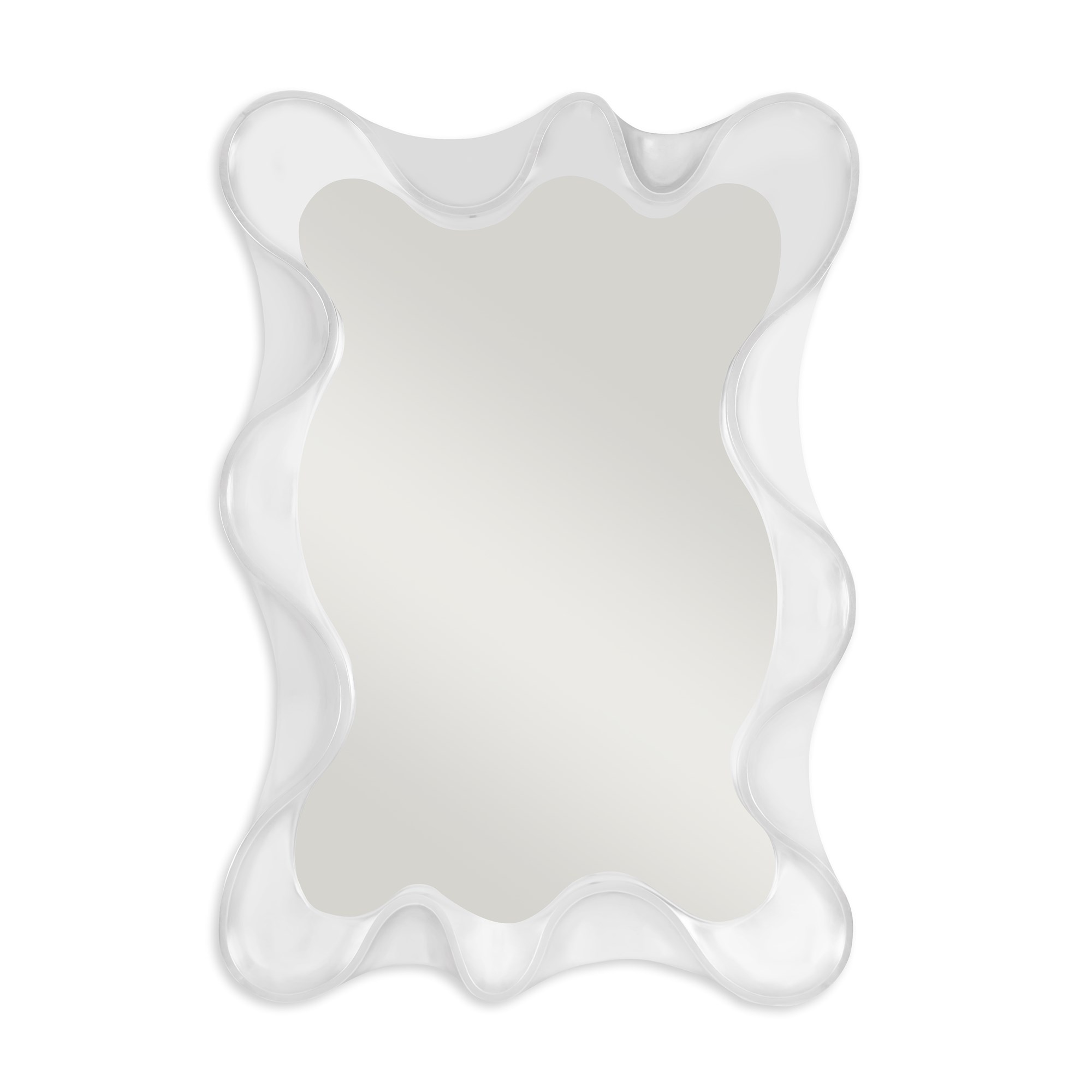 Зеркало 27113-980-140 Зеркало с зубчатым краем - белое Phylrich  - Вид №1